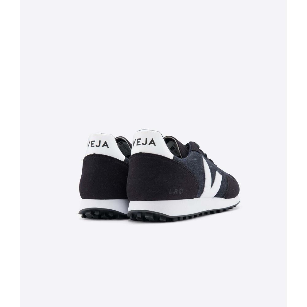 Veja SDU REC FLANNEL Loopschoenen Heren Zwart | BE 171BEX